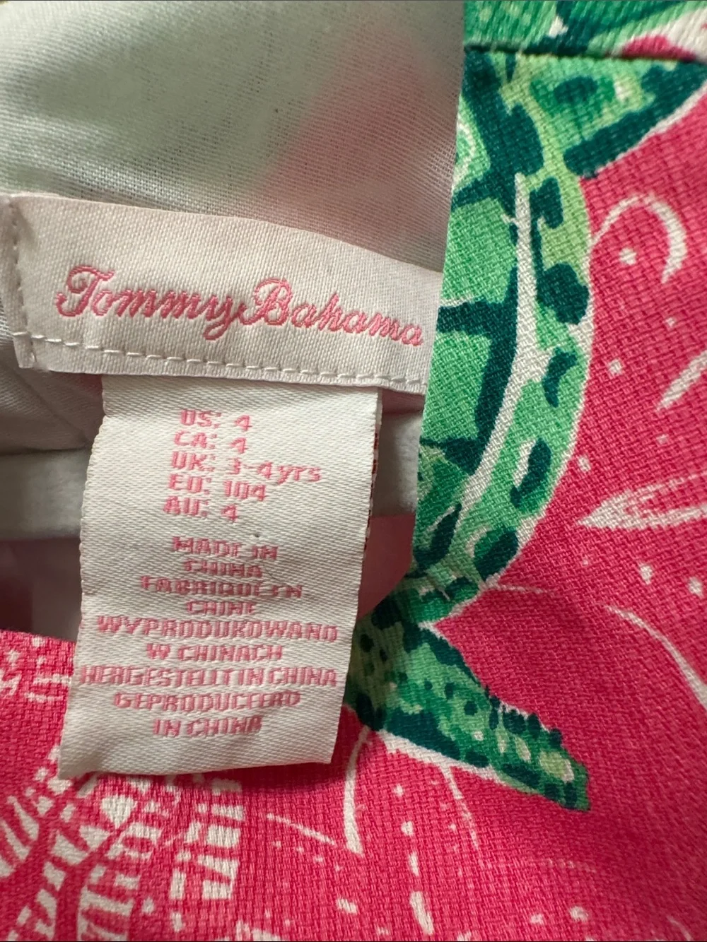 Tommy Bahama Toddler Girl Turtle dress